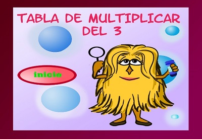Portada del juego Juego de la tabla de multiplicar del 3