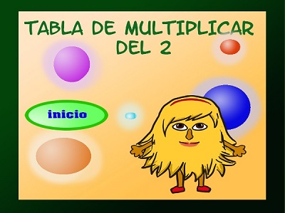 Portada del juego Juego de la tabla de multiplicar del 2
