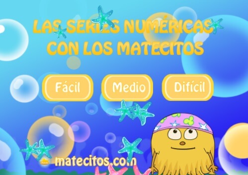 Portada del juego Series numéricas
