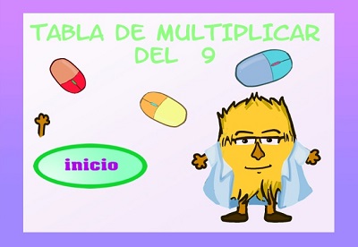 Portada del juego Juego de la tabla de multiplicar del 9