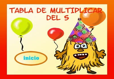 Portada del juego Juego de la tabla de multiplicar del 5