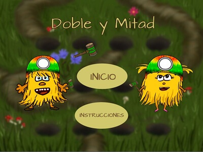 Portada del juego Doble y Mitad